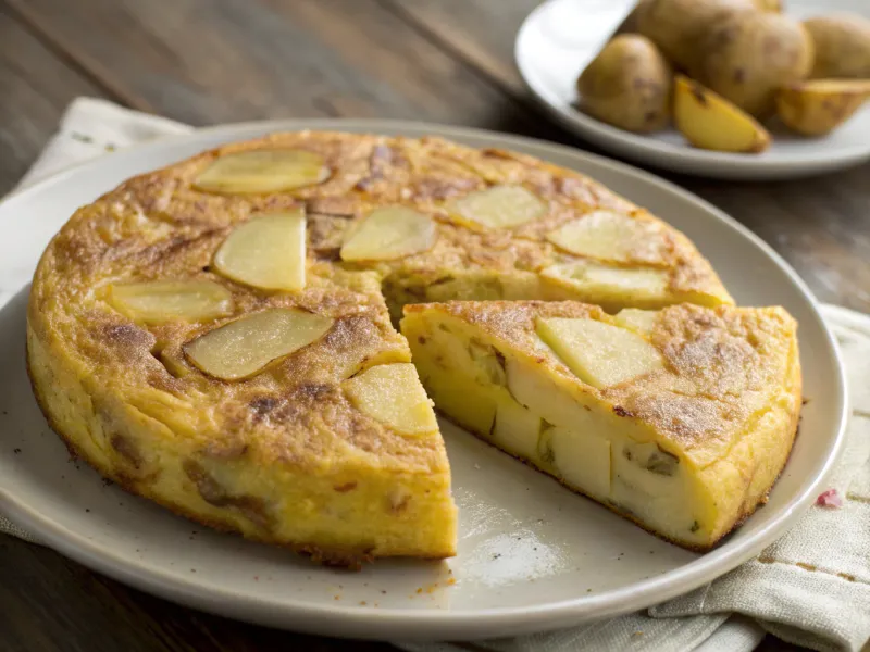 Spanish Style Potato Omelet