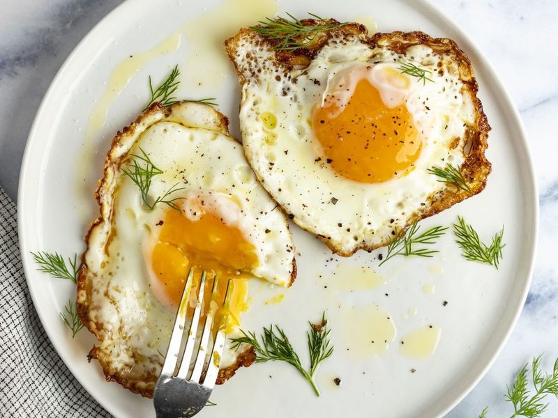Fried Eggs (Especially with Runny Yolks)