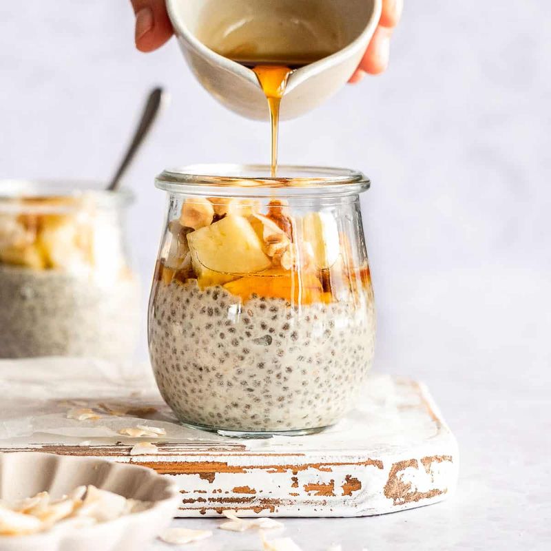 Coconut Milk Chia Pudding with Vanilla