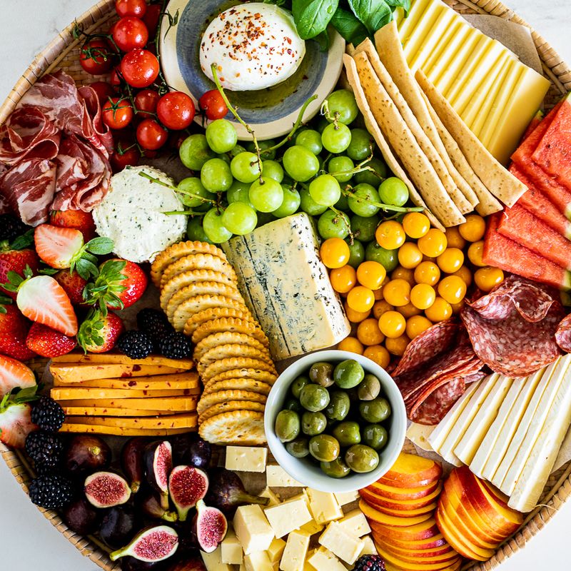 Fruit and Cheese Tray