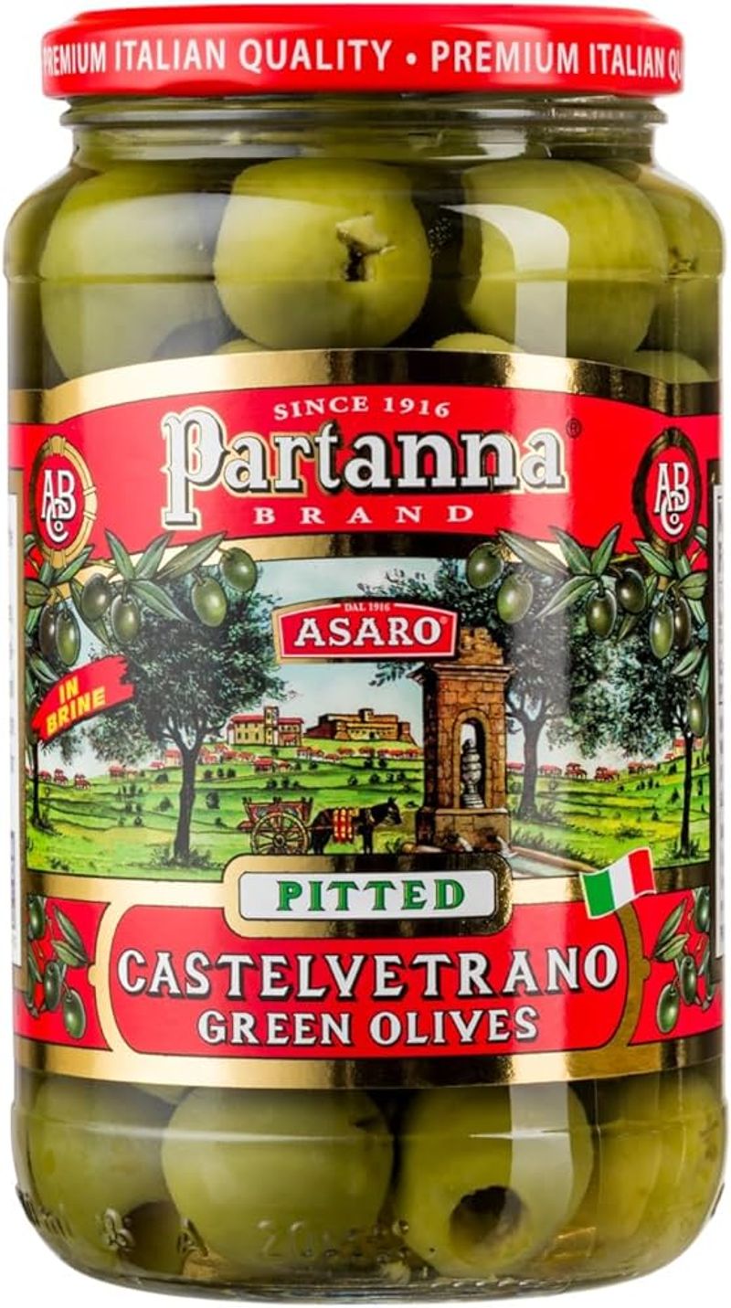 Partanna Sicilian Green Olives