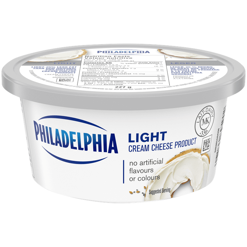 Private-Label “Light” Cream Cheese Spreads