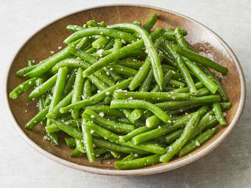 Feel for Snap in Beans or Asparagus