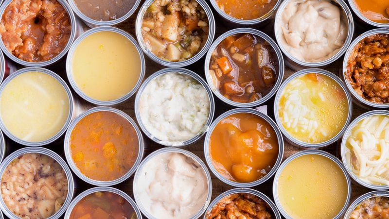 Canned Soups and Vegetables