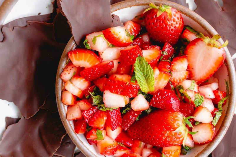 Strawberry 'Ceviche'