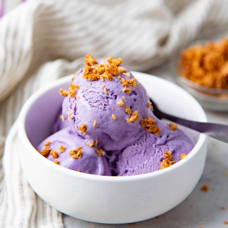 Ube and Purple Yam Desserts