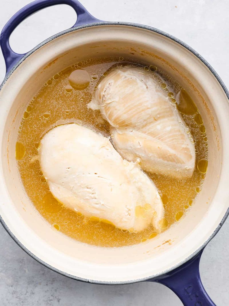 Boiled Chicken for “Meal Prep”