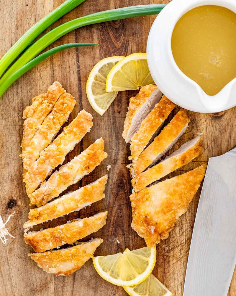 Lemon Chicken with No Sauce