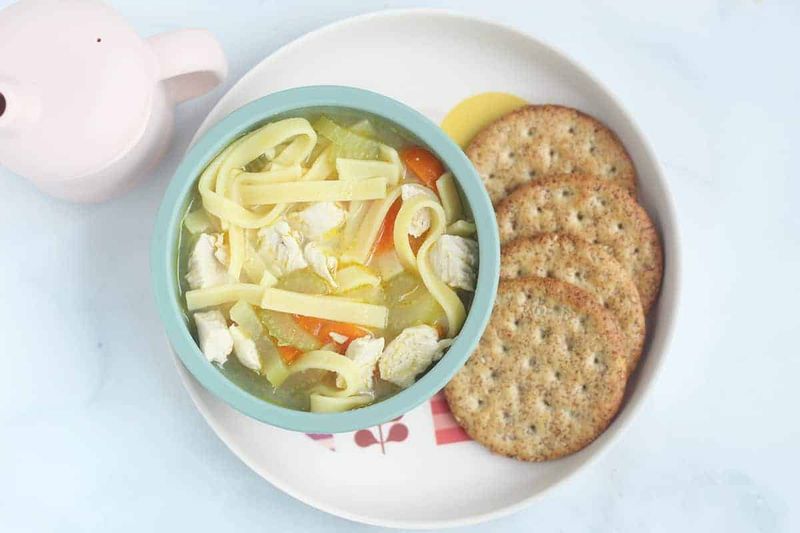 Warm Chicken Broth