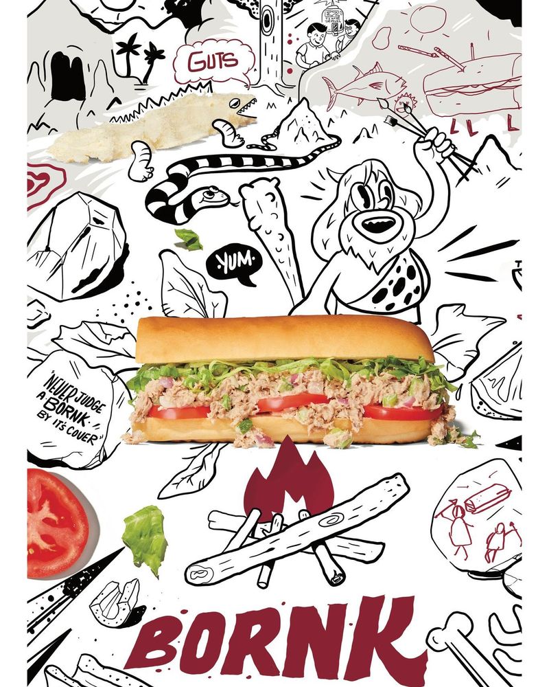 Erbert & Gerbert’s Bornk Tuna Sandwich