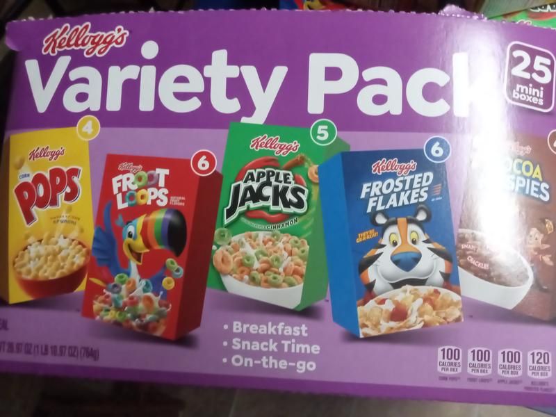 Name-Brand Cereal Multipacks