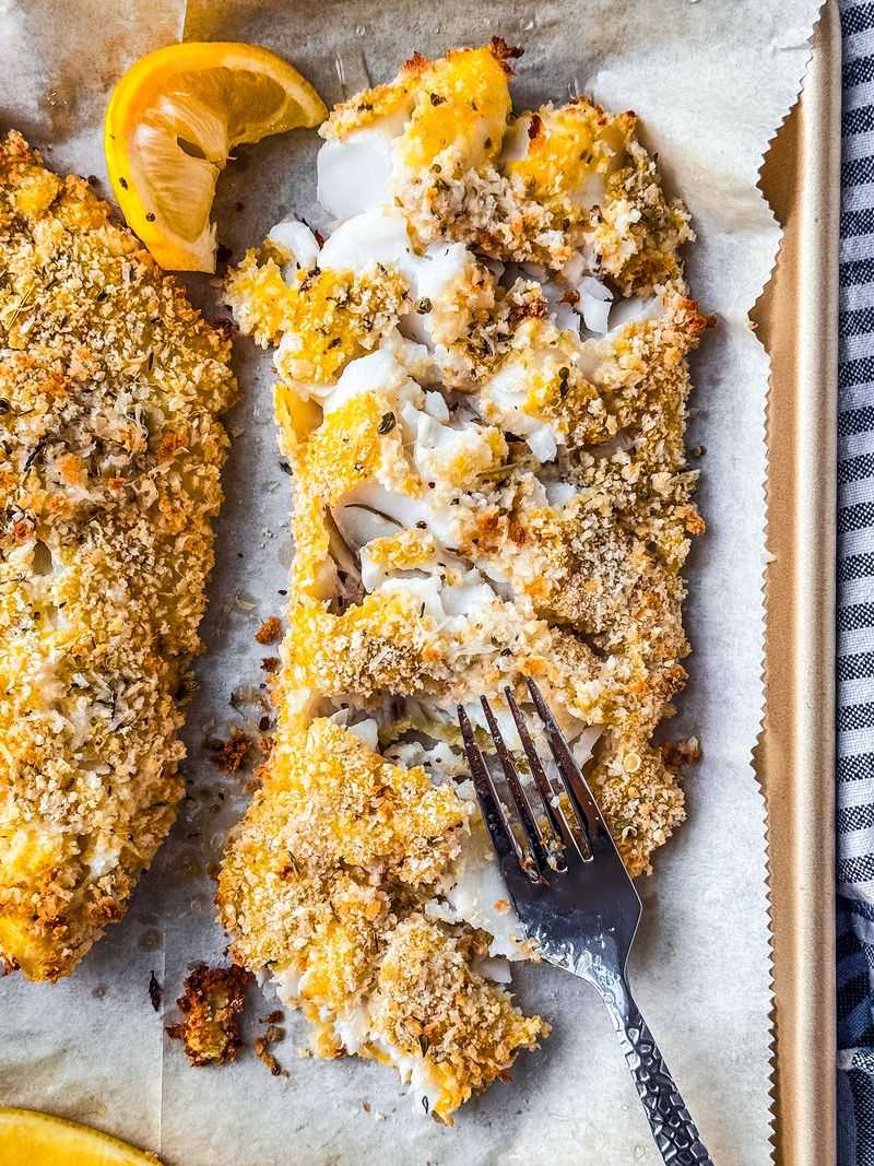 Crispy Breaded Pollock Fillets