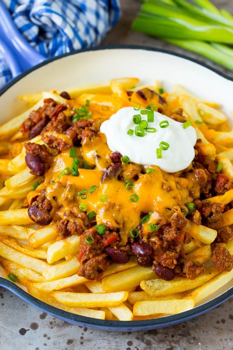 Loaded Chili Cheese Fries