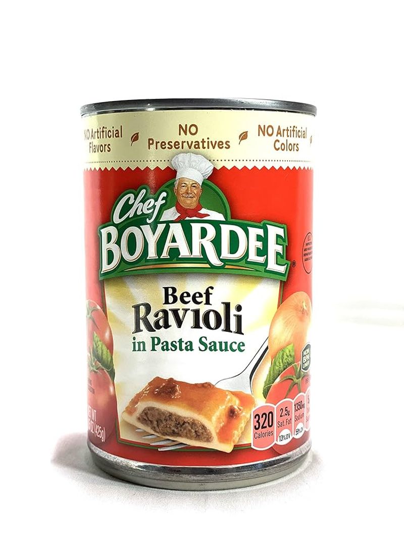 Chef Boyardee Beef Ravioli