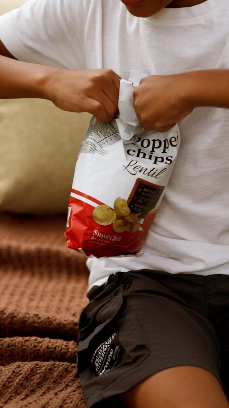 Lightly Salted Pop Chips or Lentil Chips
