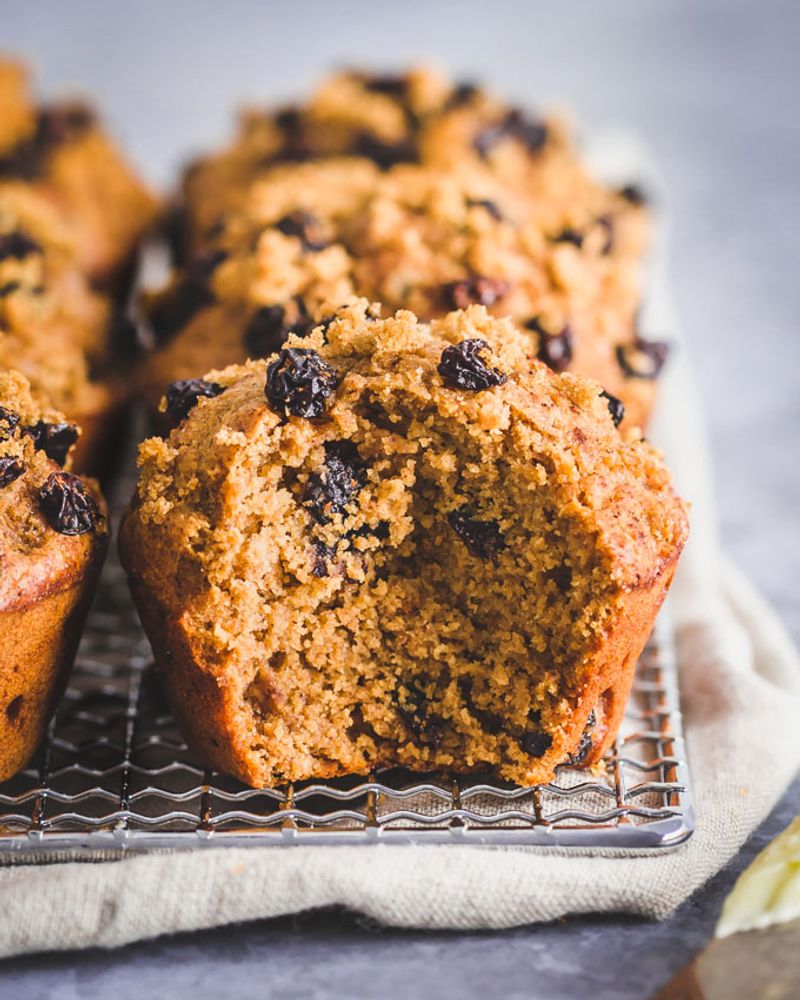 Oatmeal Raisin Muffins