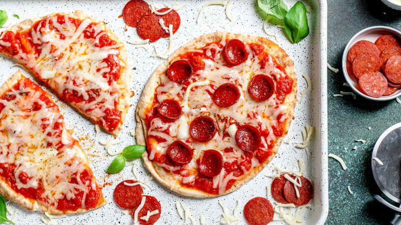 Mini Pita Pizzas