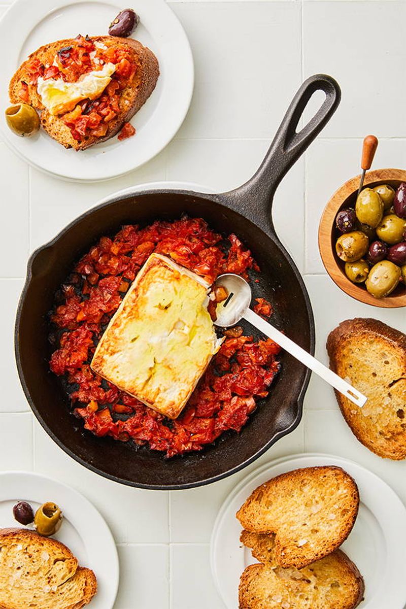 Baked Feta & Tomato Dip