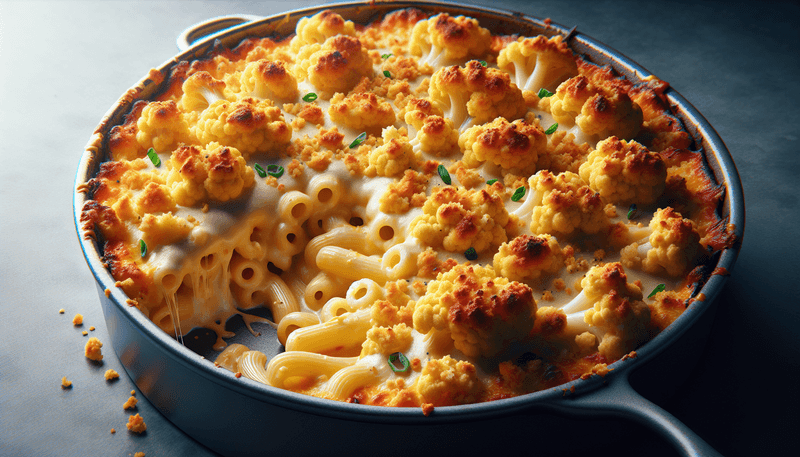 Jamie Oliver’s Cauliflower Mac & Cheese