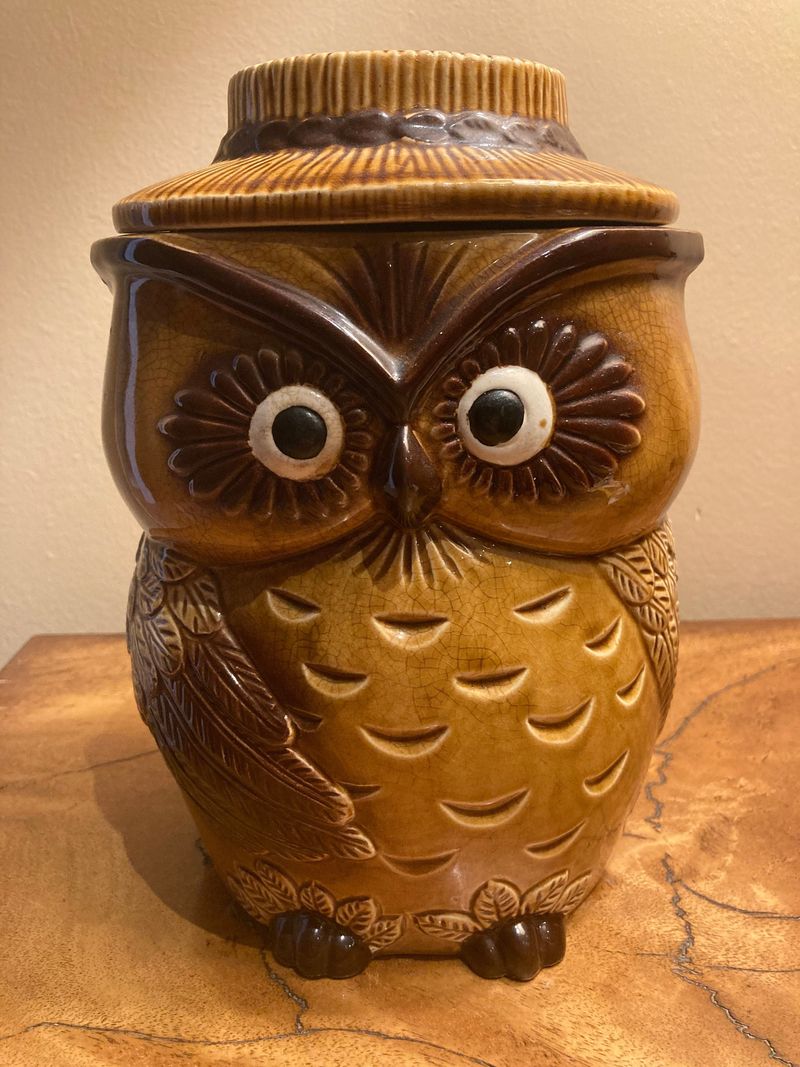 Owl Cookie Jar
