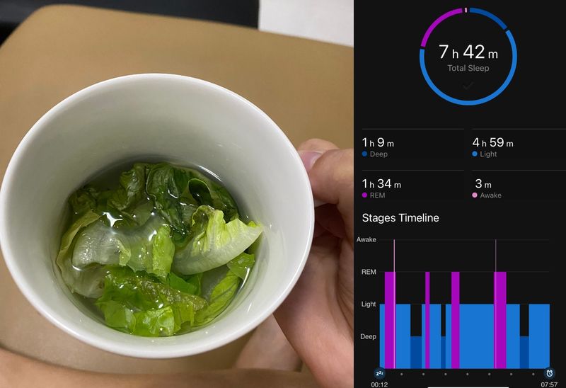 Lettuce Water for Sleep
