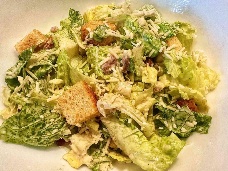 Soggy Crouton Caesar-To-Go