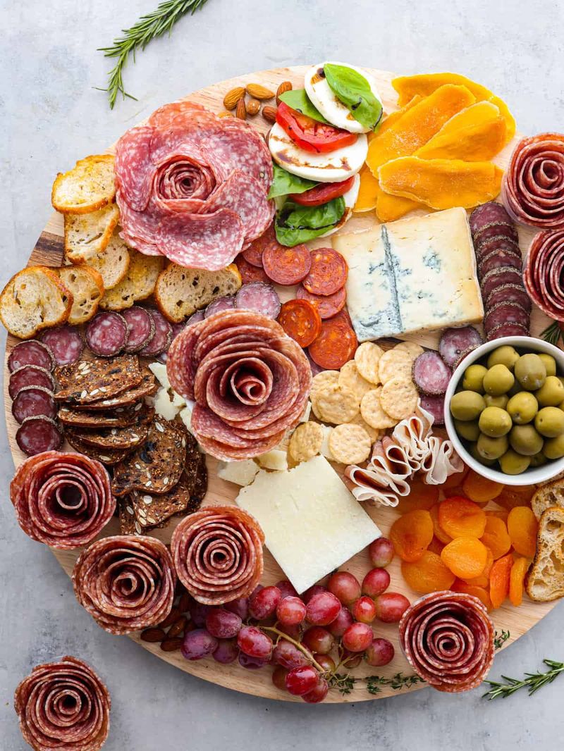 Meats Rolled into Roses—but No Forks