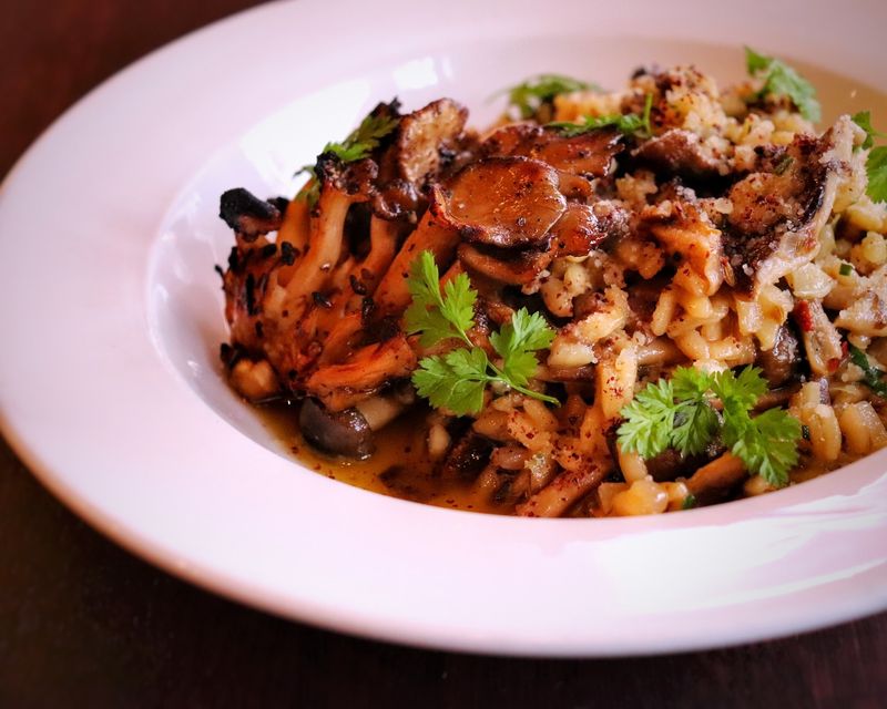 Morel Mushroom Risotto