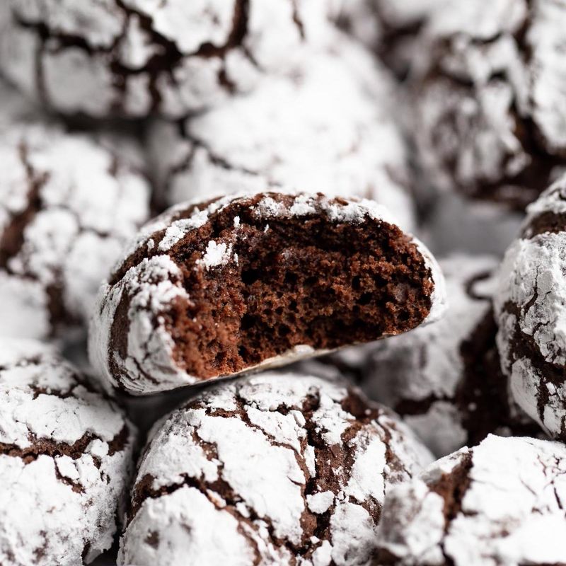 Chocolate Crinkle Cookies