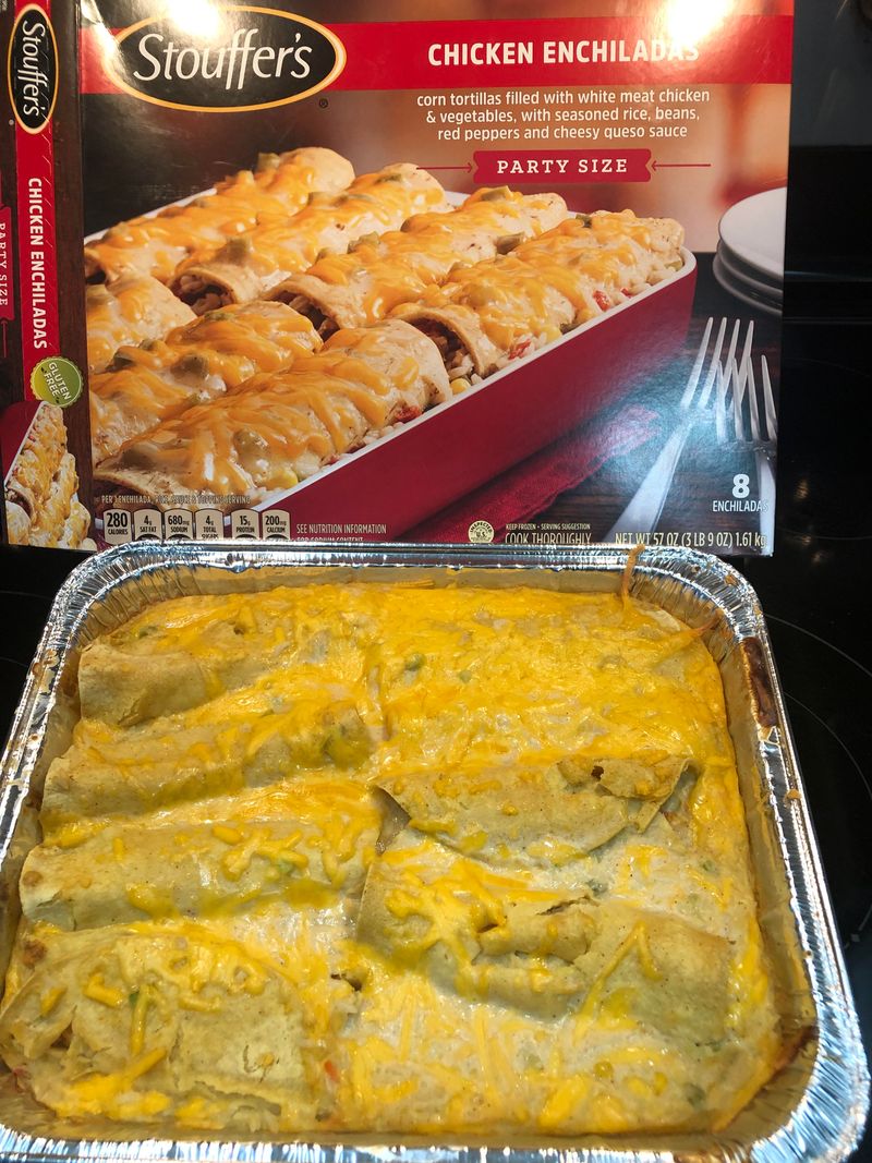 Stouffer’s Chicken Enchiladas