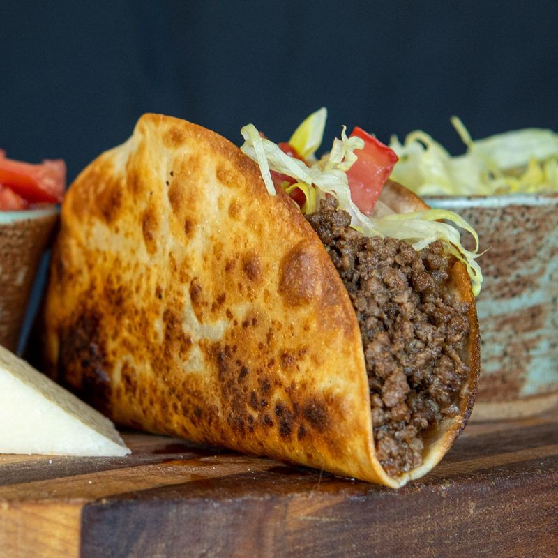Hard Shell Tacos with Ground Beef