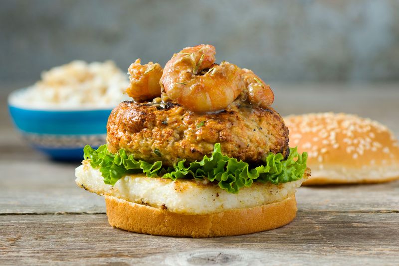 South Carolina – Shrimp & Grits Grilled Cheese