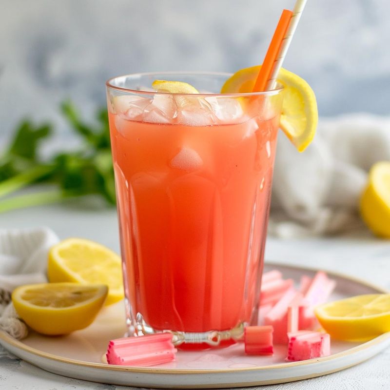 Rhubarb Lemonade