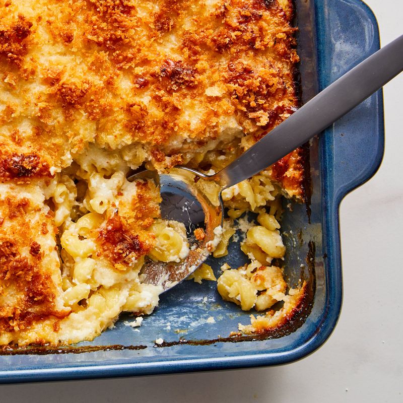 Lazy Baked Mac & Cheese