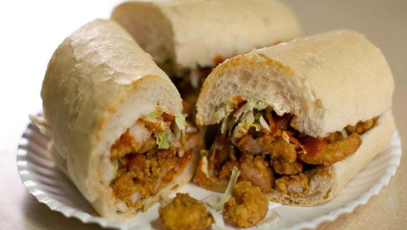 Fried Shrimp Po' Boy (Domilise’s – New Orleans, LA)