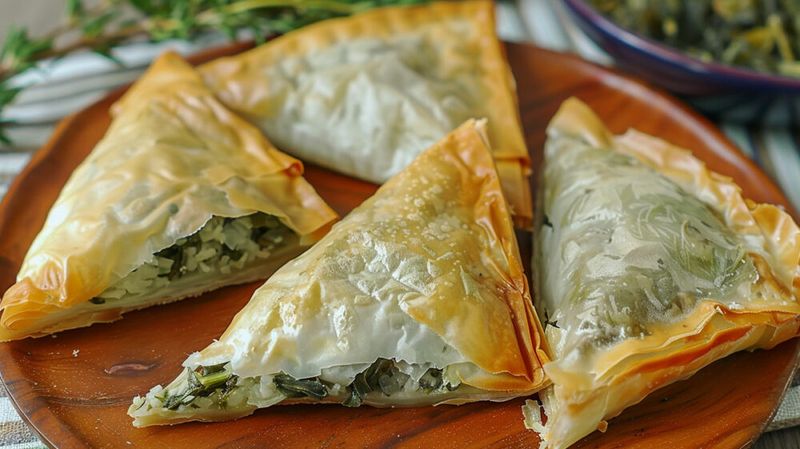 Spanakopita (Spinach & Cheese Pies)