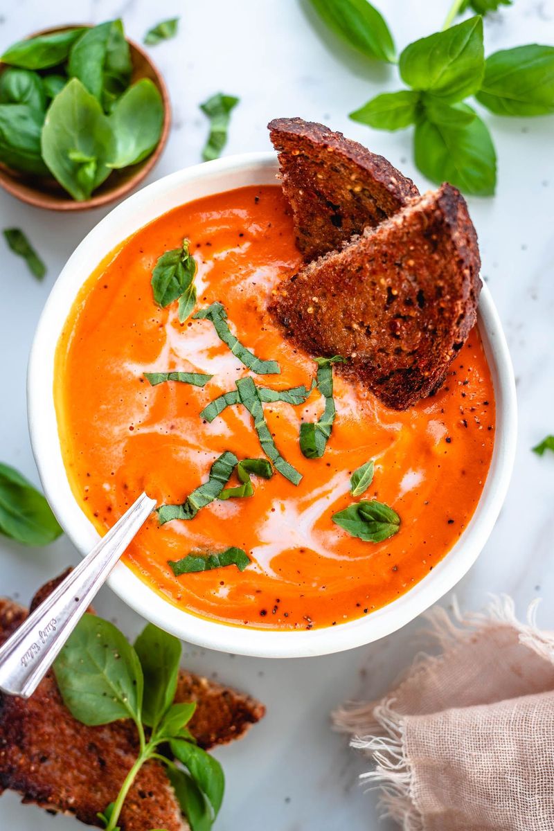 Dairy-Free Tomato Basil Soup