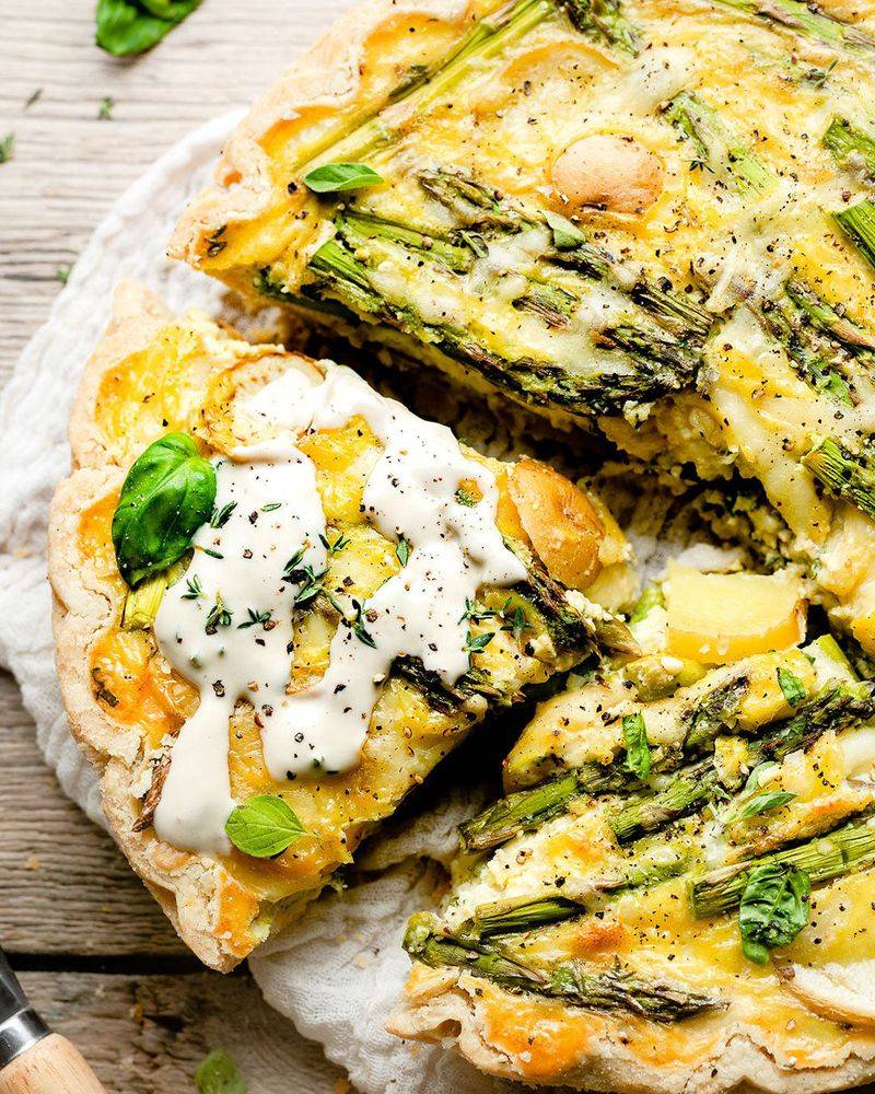 Deep-Dish Veggie Quiches