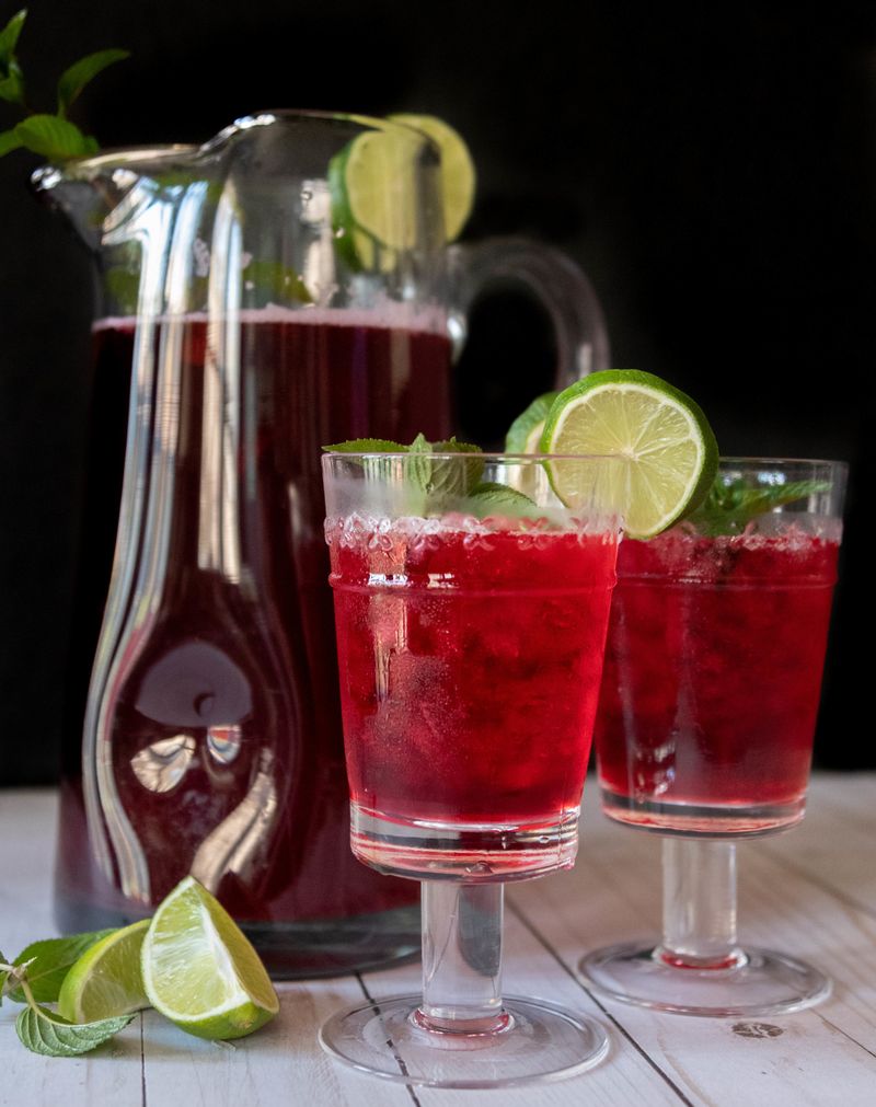 Hibiscus Iced Tea