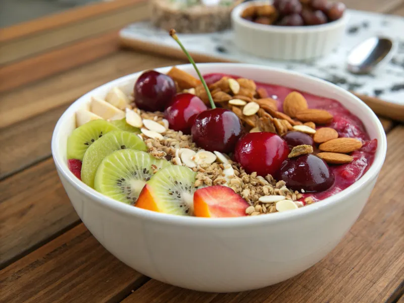 Cherry Smoothie Bowl