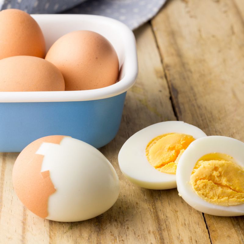 Peel Hard-Boiled Eggs Under Running Water
