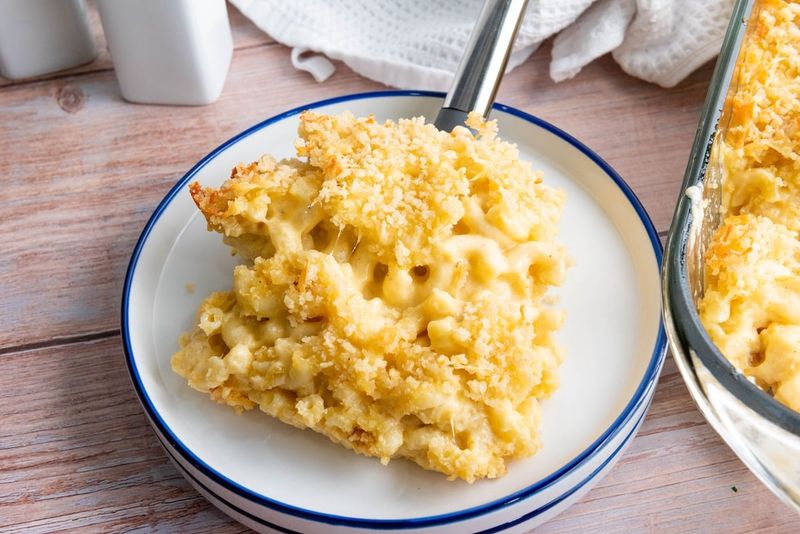 Mac & Cheese with Panko Topping