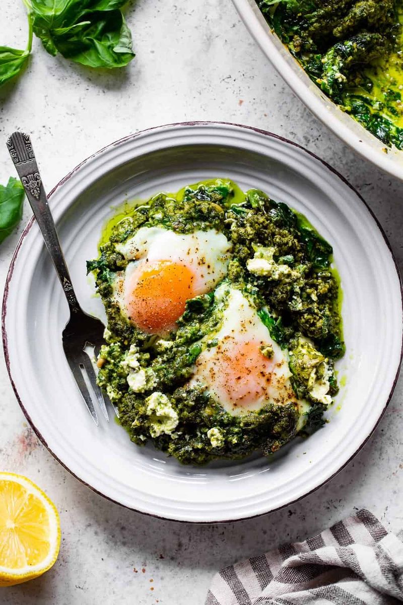 Pesto Eggs