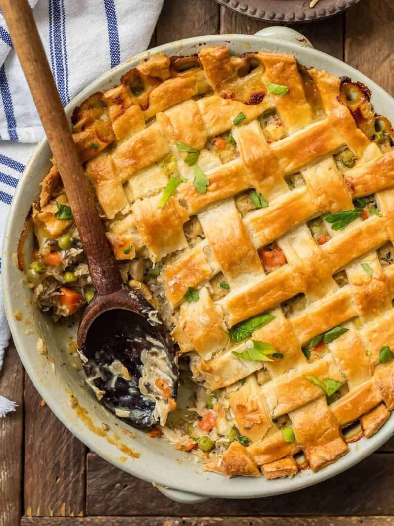 Chicken Pot Pie Casserole