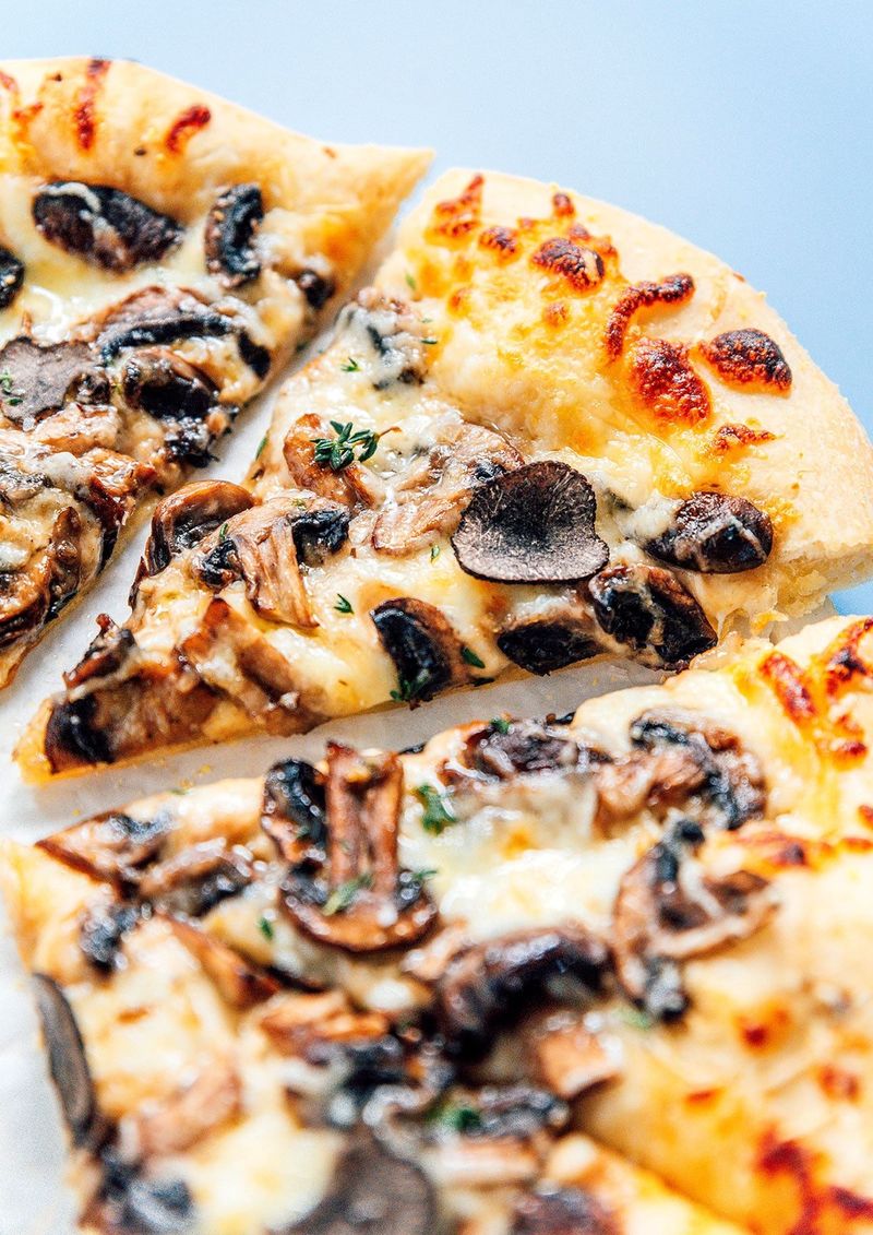 Mushroom Truffle Pizza
