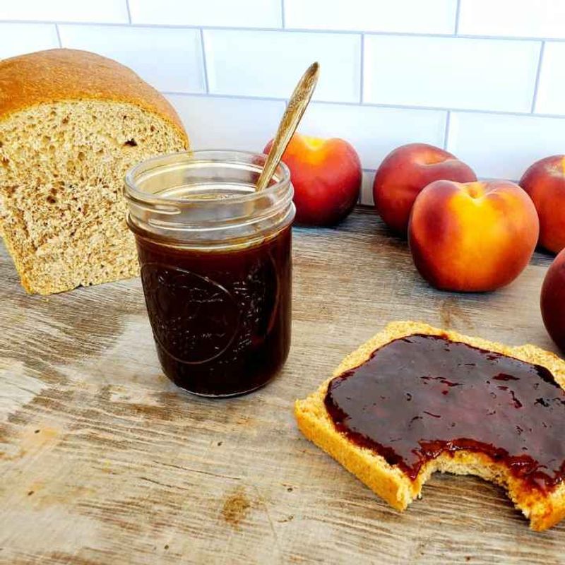 Homemade Bread with Apple Butter