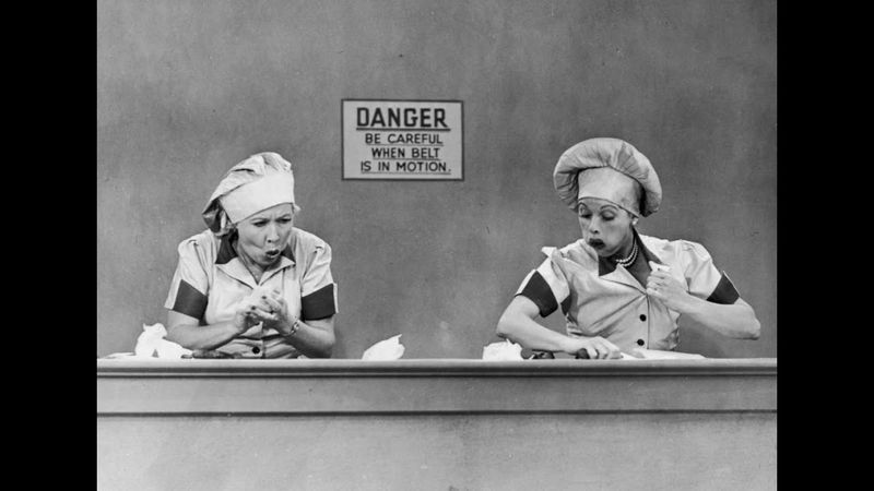 Lucy’s Chocolate Factory Mayhem – I Love Lucy