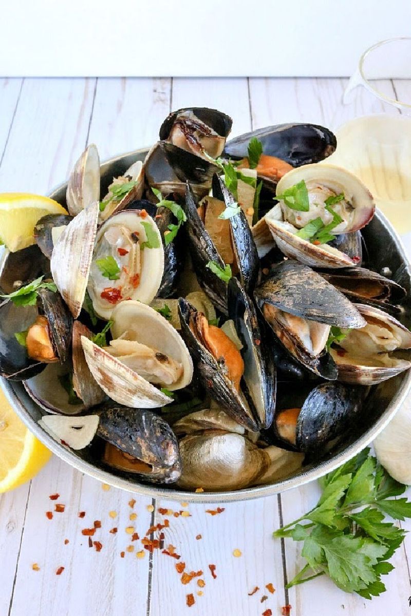 Mussels or Clams