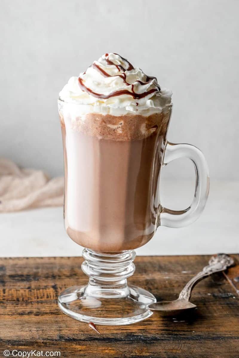 Chocolate Milk with Whipped Cream