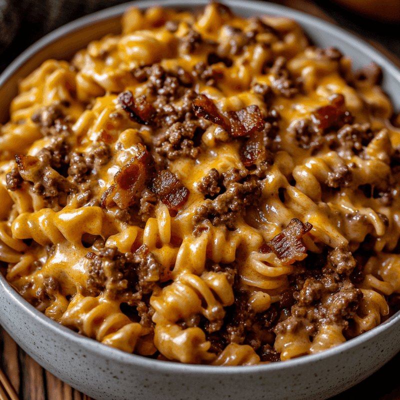 Cheeseburger Pasta